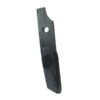 Kniv Snoet Højre. Bredde: 50mm, Højde: 270mm, Hul Ø: 16.5mm. Passer til Kuhn
