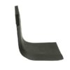 Kniv Firkantet Højre 100x10mm Højde: 202mm. Hulafstand: 76mm. Hul Ø: 16.5mm. Passer til Horsch, Howard Passer til: 109961