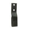 Kniv Snoet Højre 50x12mm Højde: 202mm. Hulafstand: 50mm. Hul Ø: 16.5mm. Passer til Celli Passer til: 422630
