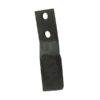 Kniv Snoet Venstre 60x12mm Højde: 202mm. Hulafstand: 45mm. Hul Ø: 16.5mm. Passer til Celli Passer til: 422631
