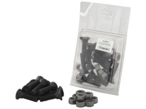 Monteringsbolt (rund) & Møtrik - M12 x 40mm, Trækstyrke 8.8 (10 stk. Agripak)