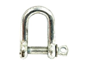 Sjækel (m/skrue), Stift Ø6mm x 12mm Kæbebredde