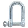 Sjækel (m/skrue), Stift Ø10mm x 18mm Kæbebredde