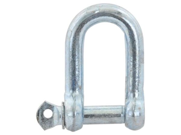 Sjækel (m/skrue), Stift Ø10mm x 18mm Kæbebredde