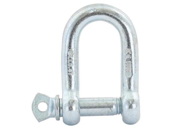 Sjækel (m/skrue), Stift Ø11mm x 20mm Kæbebredde