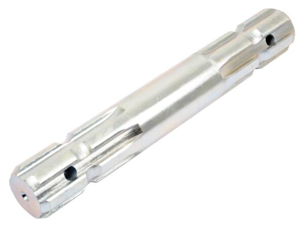 PTO Spline Aksel - 1 3/8'' - 6 Spline x 1 3/8'' - 6 Spline, Længde: 230mm