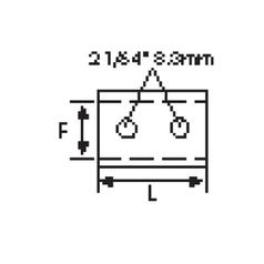 PTO Samlemuffe - Spliner indv 1 1/8'' - 6 med