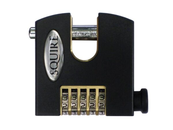 Squire Recodable Stronghold Padlock - messing, Bredde (mm): 75mm (Sikkerhedsklasse: 7)