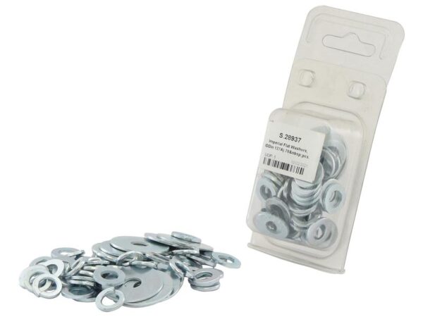 Fladskiver, ID: 5/16'' (DIN or Standard No. DIN 127A) 70 stk. Agripak