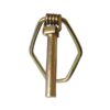 Ringsplit (pæreformet)(m/fjeder), Stift Ø8mm x 57mm