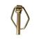 Ringsplit (pæreformet)(m/fjeder), Stift Ø8mm x 57mm