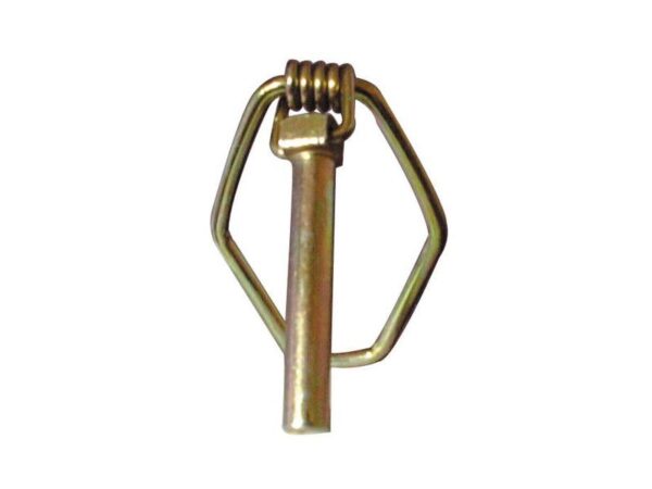 Ringsplit (pæreformet)(m/fjeder), Stift Ø8mm x 57mm