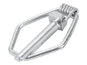 Ringsplit (pæreformet)(m/fjeder), Stift Ø10mm x 58mm