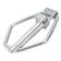 Ringsplit (pæreformet)(m/fjeder), Stift Ø10mm x 58mm