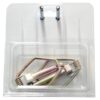Ringsplit (pæreformet)(m/fjeder), Stift Ø10mm x 58mm