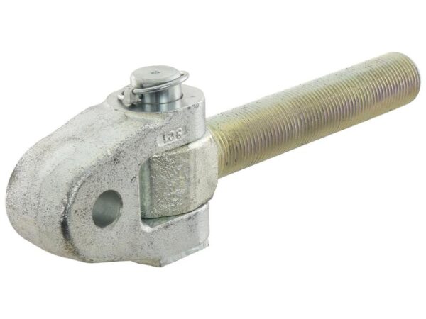 Drejeled Topstang (ende) - Kat.20mm - Gevind: M36 x 3 - Højre