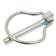 Ringsplit (pæreformet), Stift Ø6mm x 44.5mm