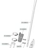 Holder for slæbesko