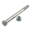 Bolt M16x2x180 - 8.8 m. låsemøtrik