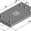 Beslag 130x10x100