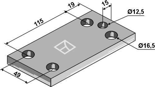 Beslag 150x12x80