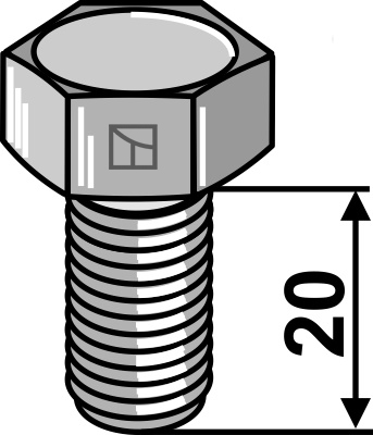 Bolt M12x1,25 - 12.9