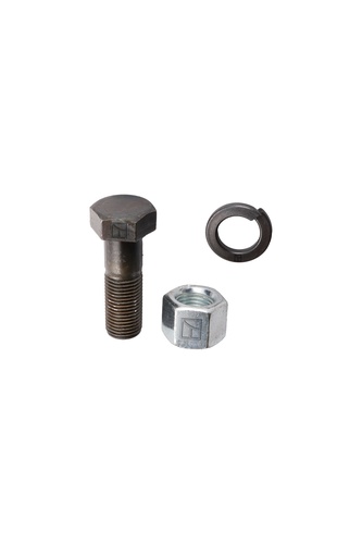 Bolt 1/2''UNFx38 - 12.9 m. møtrik & fjederskive