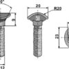 Spidsbolt - M12x48 - 10.9