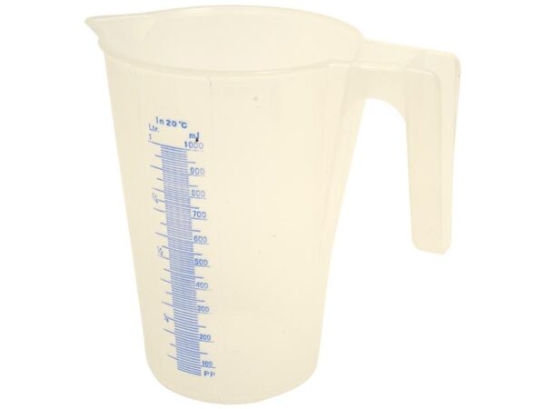 hvid Målekande - 1L