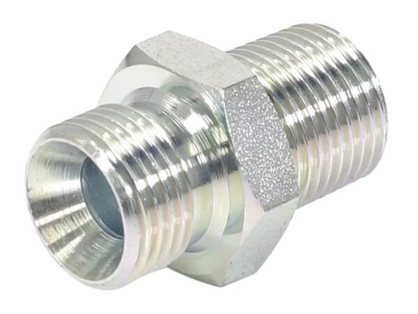 Hydraulikadapter 1/2'' BSP Han x 1/2'' BSPT Han