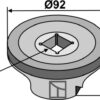 Flange indvendig Ø92