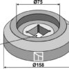 Flange udvendig Ø158