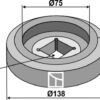 Flange indvendig Ø138