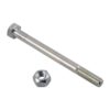 Bolt M10x120 m. møtrik