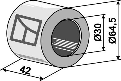 Træ leje - 30mm