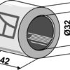 Træ leje - 32mm