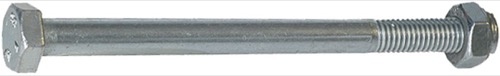 Bolt M10x130 m. møtrik