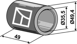 31-0160 PVC leje bøsning
