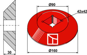 Flange Ø160