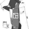 Tallerken holder bagerst