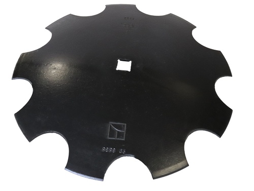 Tallerken takket Ø450x4