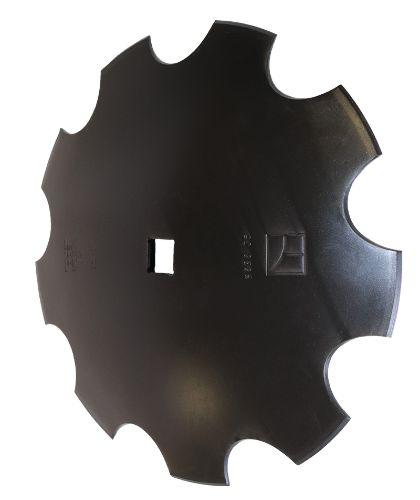 Tallerken takket Ø450x4