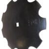 Tallerken takket Ø460x3,2