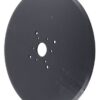 Såskær metal Ø380x4