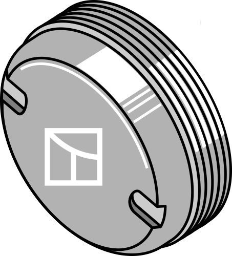 Dæksel - M64x2
