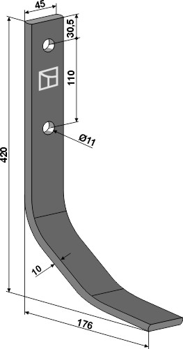 Sliddel 45x10