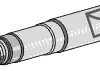 Lejeaksel 175mm