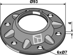 31-890-466ssc Lejeflange