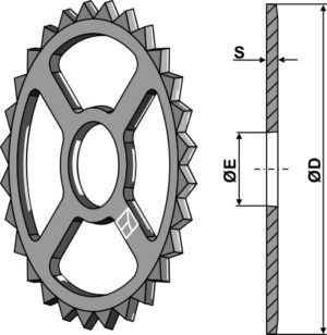 311-530 Pakkering - Ø530mm
