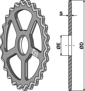 311-532 Pakkering - Ø520mm
